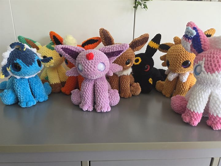 Gehaakte Eeveelutions