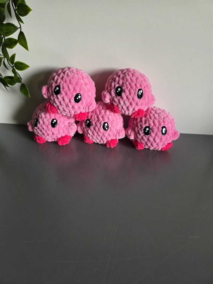 Gehaakte Kirby knuffel