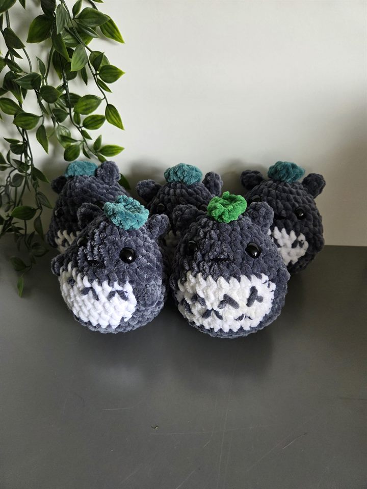 Gehaakte Totoro knuffel